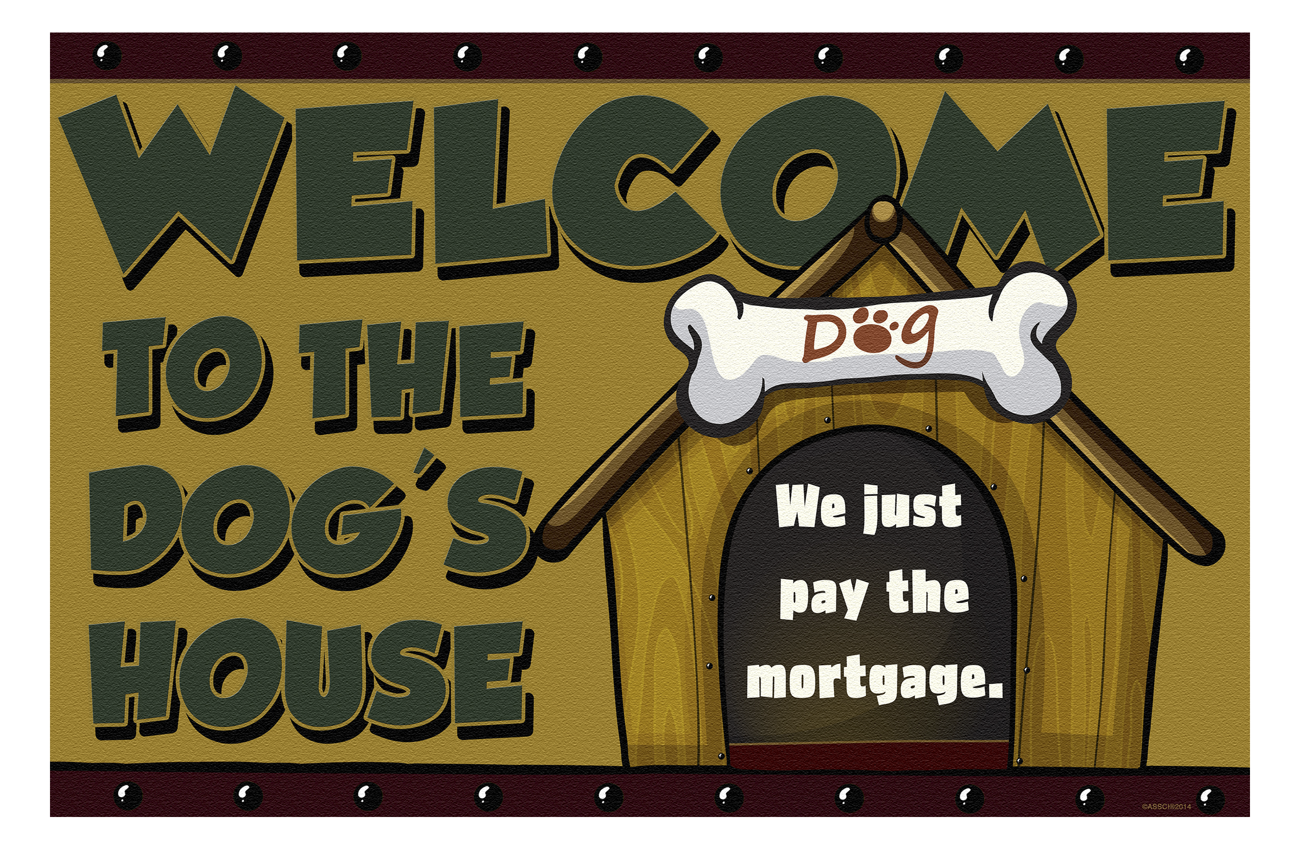 Bass Pro Shops "Dog's House" Mat Bass Pro Shops